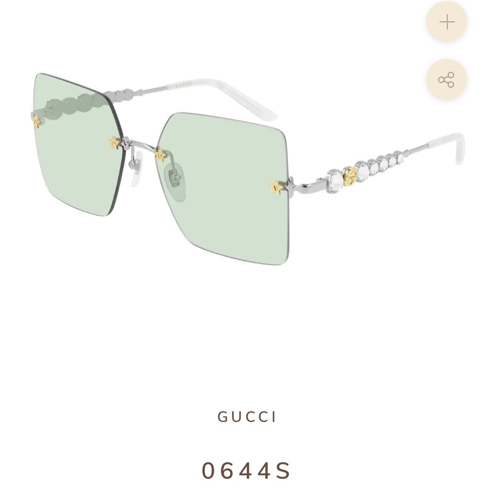 Brand new Gucci gg0644s light lens